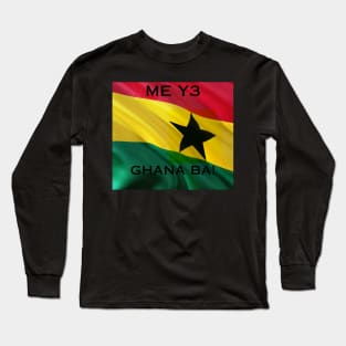 Ghana Flag Long Sleeve T-Shirt